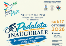 Torre del Greco, ciclopedalata della Notte Sacra in memoria delle vittime della strada