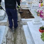 Marano, sistemata la tomba sprofondata al cimitero dopo il maltempo